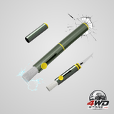 3 In 1 multifunctional car cleaning brush, dust remover, tyre stone hook, window breaker hammer. feather duster