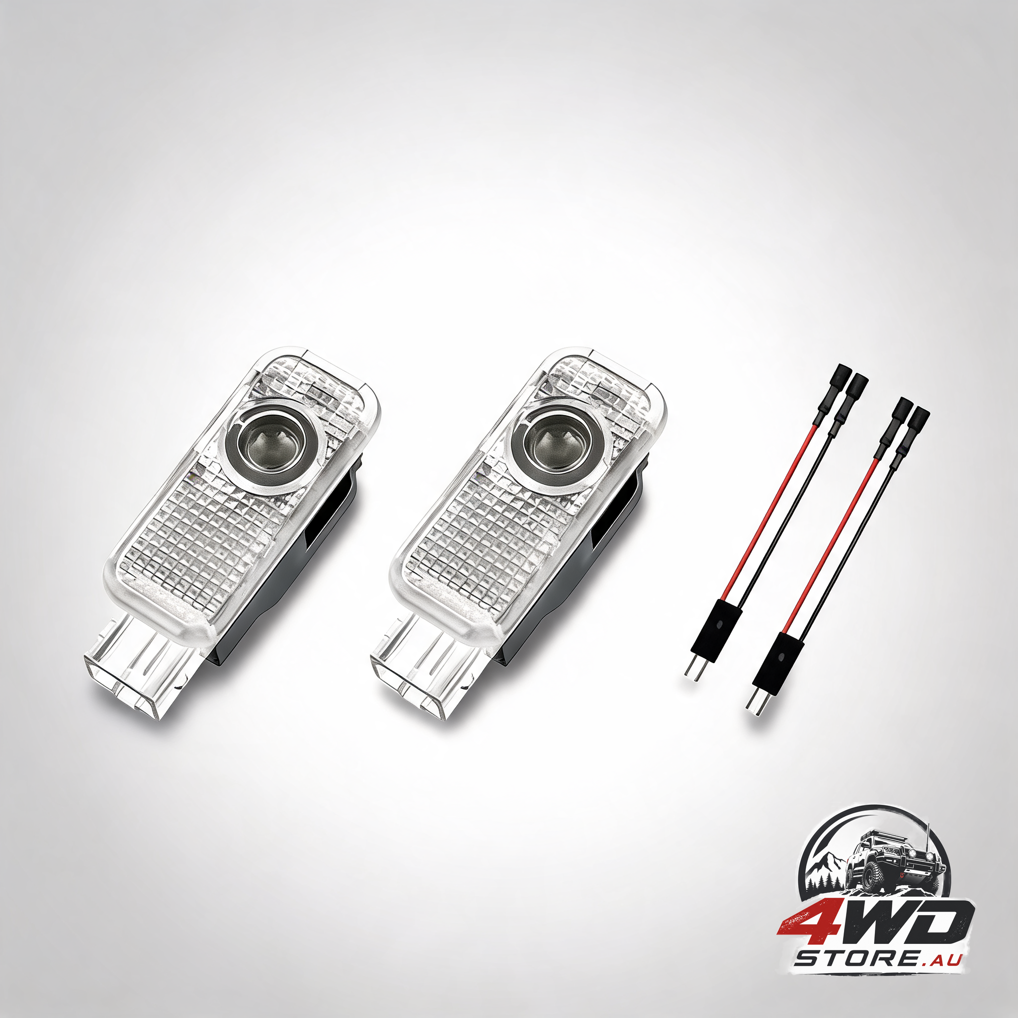 2 Pcs door light, entry lighting projection, car projector for A1/A3/A4/A5/A6/Q3/Q5/Q7/A7/A8/R8