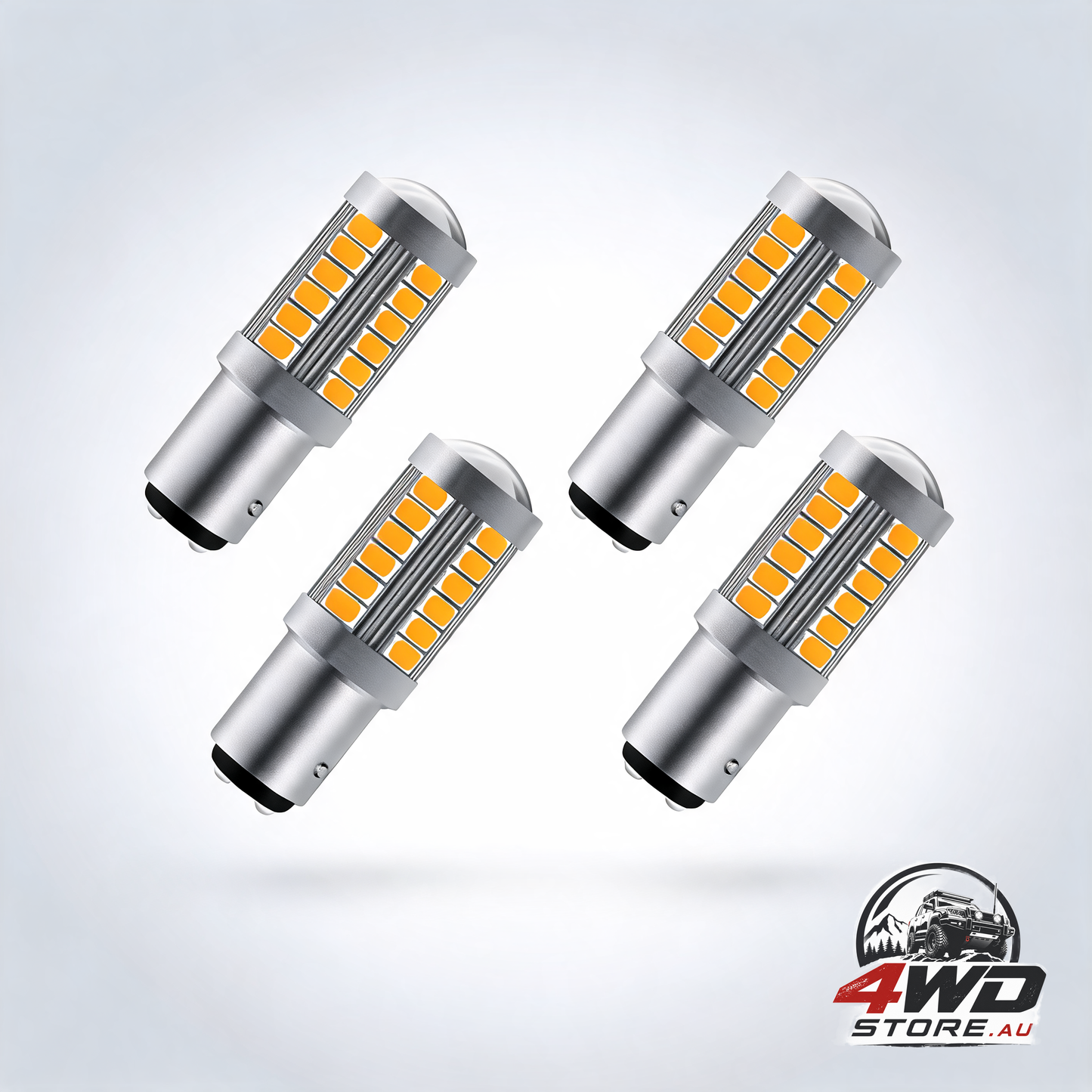 Amber 1157 Ba15D P21/5W 5630 33Smd car LED bulbs canbus 900Lm super bright front and rear turn signal light indicator