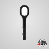 Tow hook screw, metal car tow heavy duty towing bumper trailer ring 1T0 805 615 A replacement for cc
