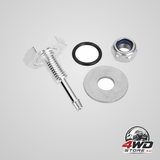 Turbocharger boost gauge mounting kit, universal car silicone hose pipe nipple turbo vacuum