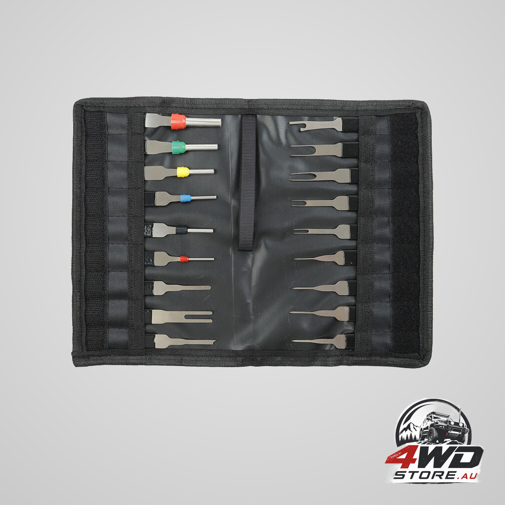 Terminal extractor - 18 pcs removal tool kit - high hardness - no rust - no deformation - car electrical