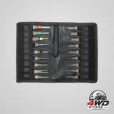 Terminal extractor - 18 pcs removal tool kit - high hardness - no rust - no deformation - car electrical
