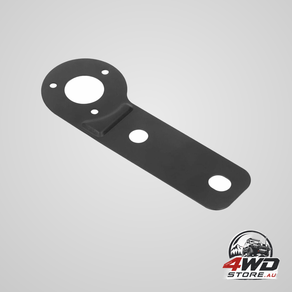 Trailer socket bracket, 7 pin wire connector for heavy duty mounting plate tow bar replacement power
