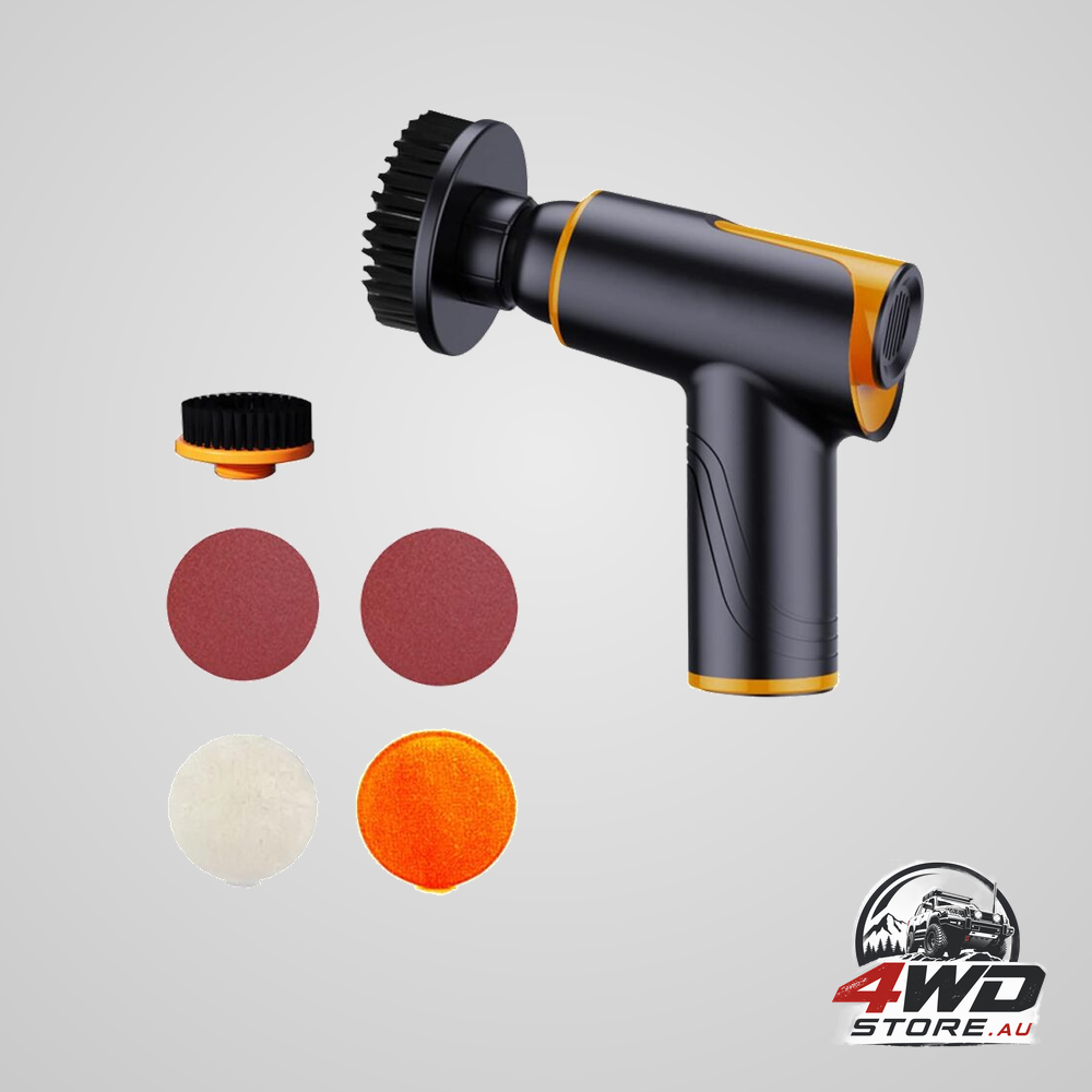 Mini cordless car polisher rechargeable polishing machine 100W 1800Rpm portable multifunctional