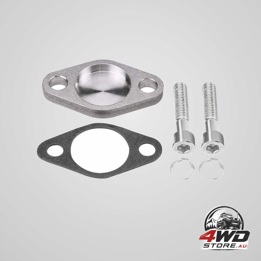 Valve blanking plate egr block plates stainless steel kit with gasket for E53 E38 E39 E46 X5