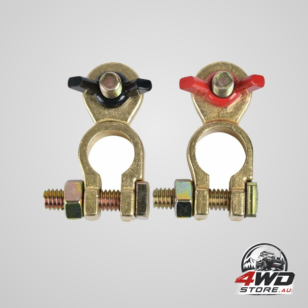 12V/24V battery terminal terminals connectors with wing Nut(1 pair)