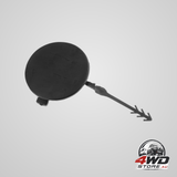 Car front tow bumper hook cover 8K0807241 eye trailer cap black
