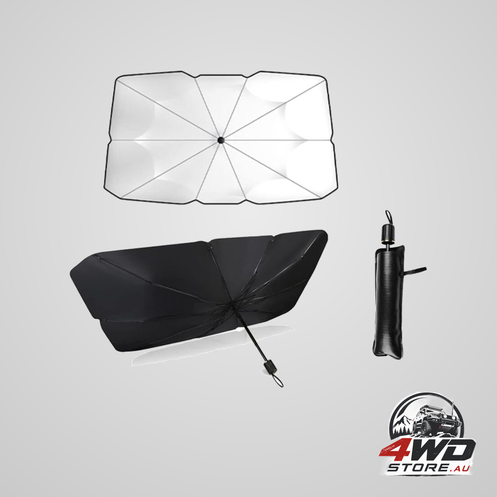 Car sun shade, windshield interior sunshade, foldable car blocks 99.9% of uv rays for car, suv, truck, hgv