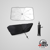 Car sun shade, windshield interior sunshade, foldable car blocks 99.9% of uv rays for car, suv, truck, hgv