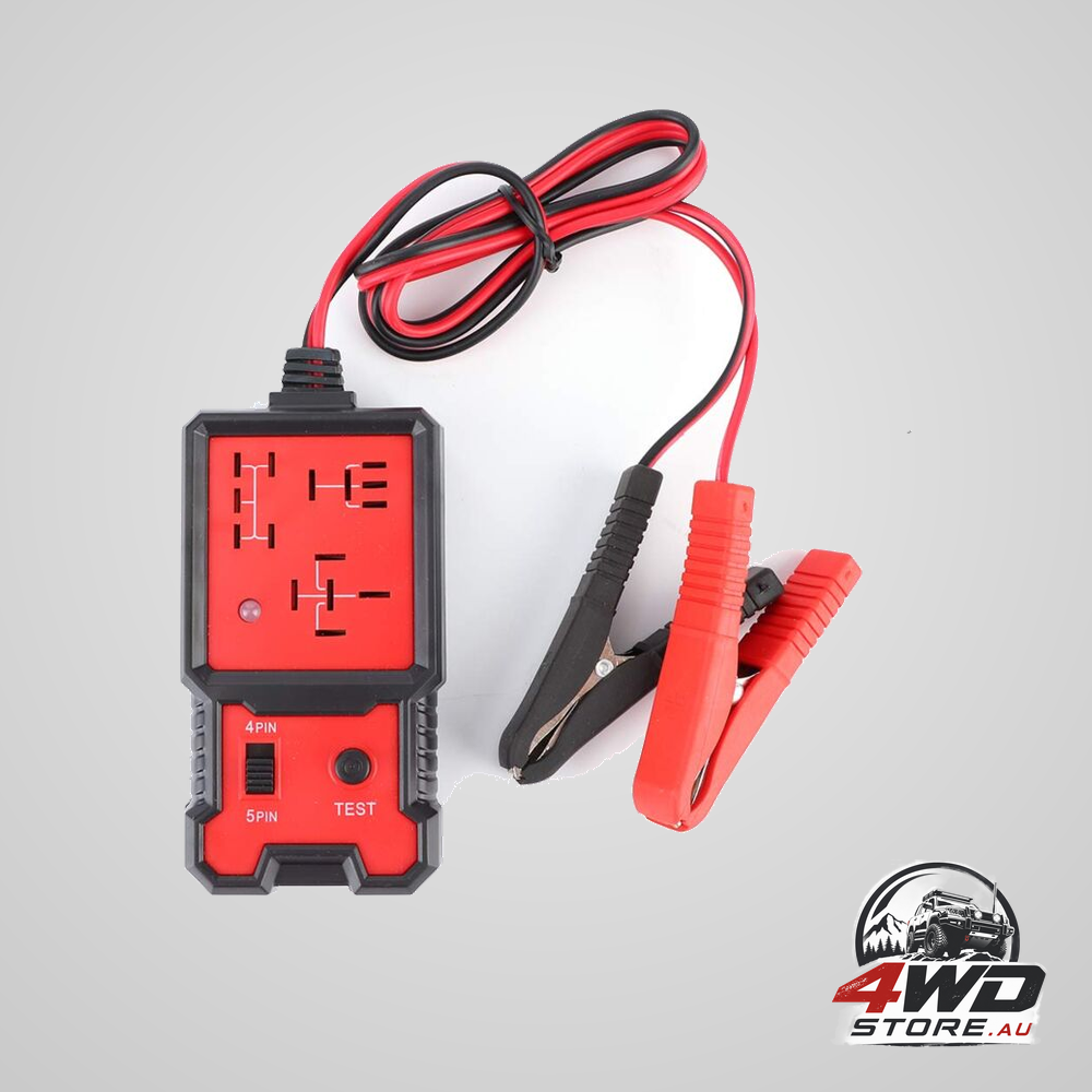 Automotive relay tester, 12V electronic auto car diagnostic battery checker tool