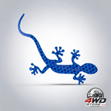Gecko car stickers, creative car warning reflective with stereo, night driving luminous strip