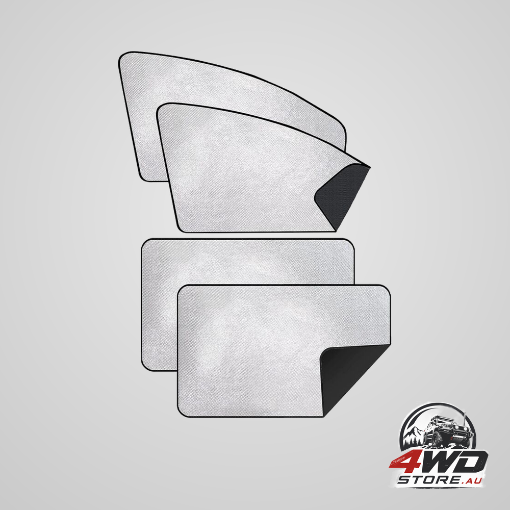Car sun shade - car curtain for Baby/Kids/Pets/Adults car, with uv protection, privacy silver