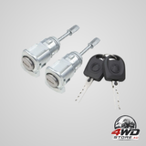 Front left right door lock cylinder compatible with golf iv bora passat B5 skoda fabia 3B0837167 3B0837168