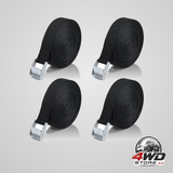 10M tie down strap, 4 pcs ratchet with zinc alloy buckle for Motorcycle/Car/Bike Carrier/Luggage/Moving securing