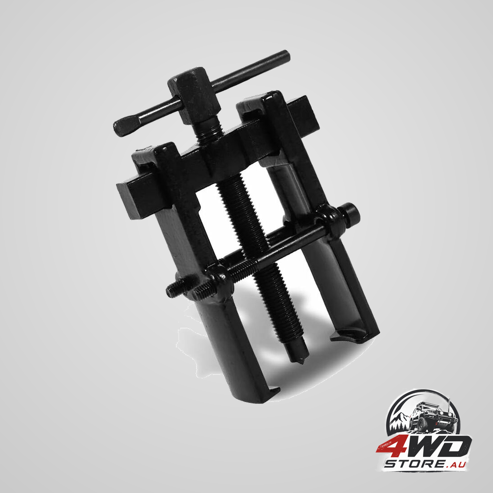 Carbon steel two jaw adjustable bearing puller - straight for pump and pulley