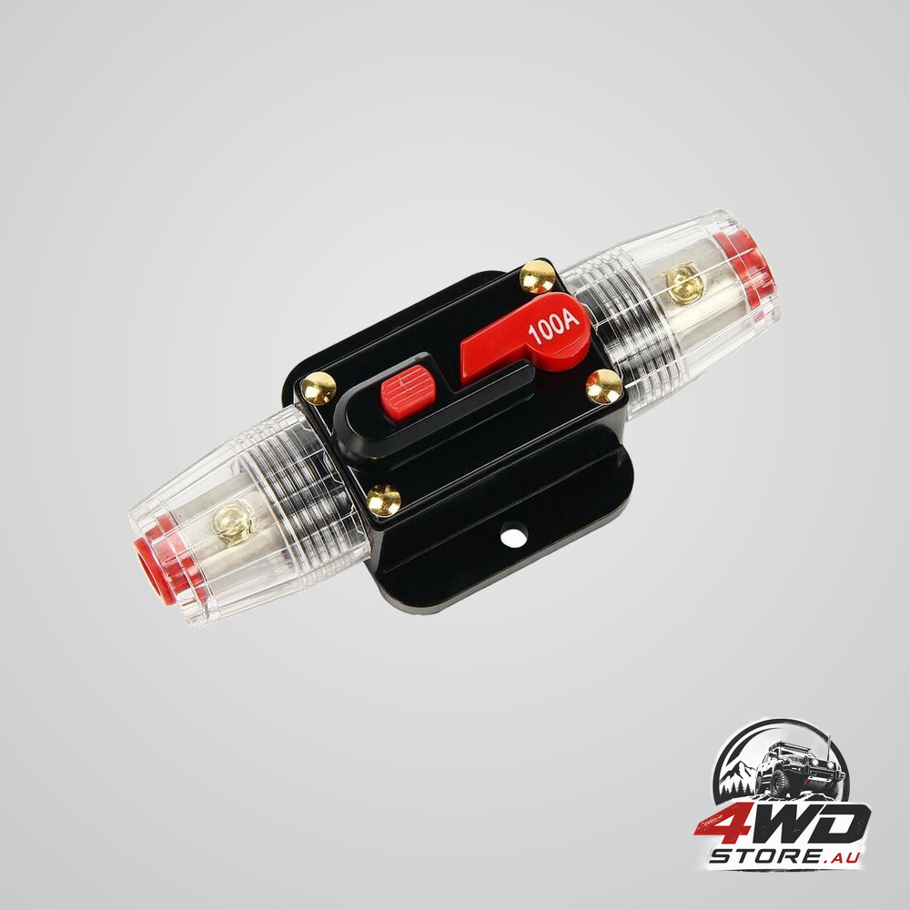 Car circuit breaker 12V - 24V dc car protection with manual reset switch fuse