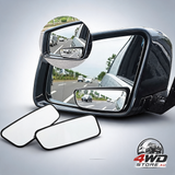 360 Rotate blind spot mirror, adjustable wide angle rearview hd glass convex side view for car