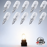 10 pcs T6.5 3W 12V car dashboard and side indicator lights
