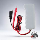 High accuracy 6V 12V car battery tester and voltage analyser with ergonomic handle