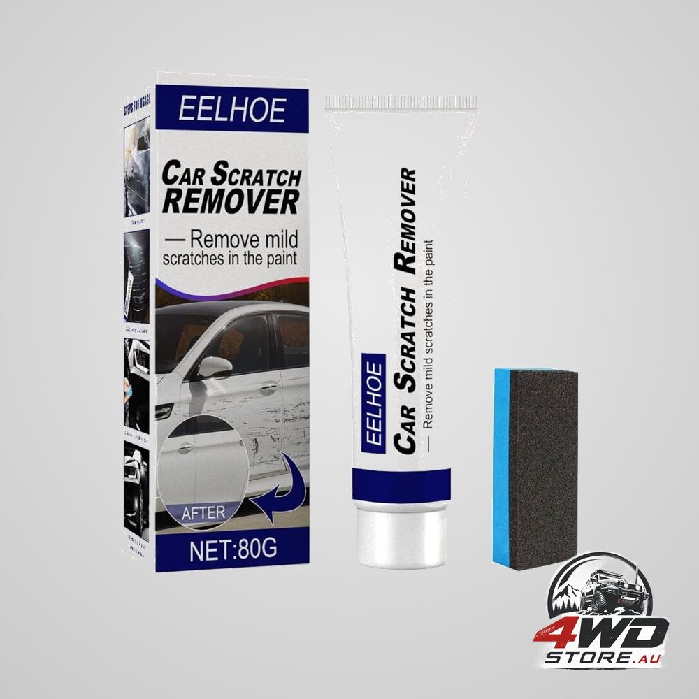 Car scratch repair kit with scratch remover wax tool