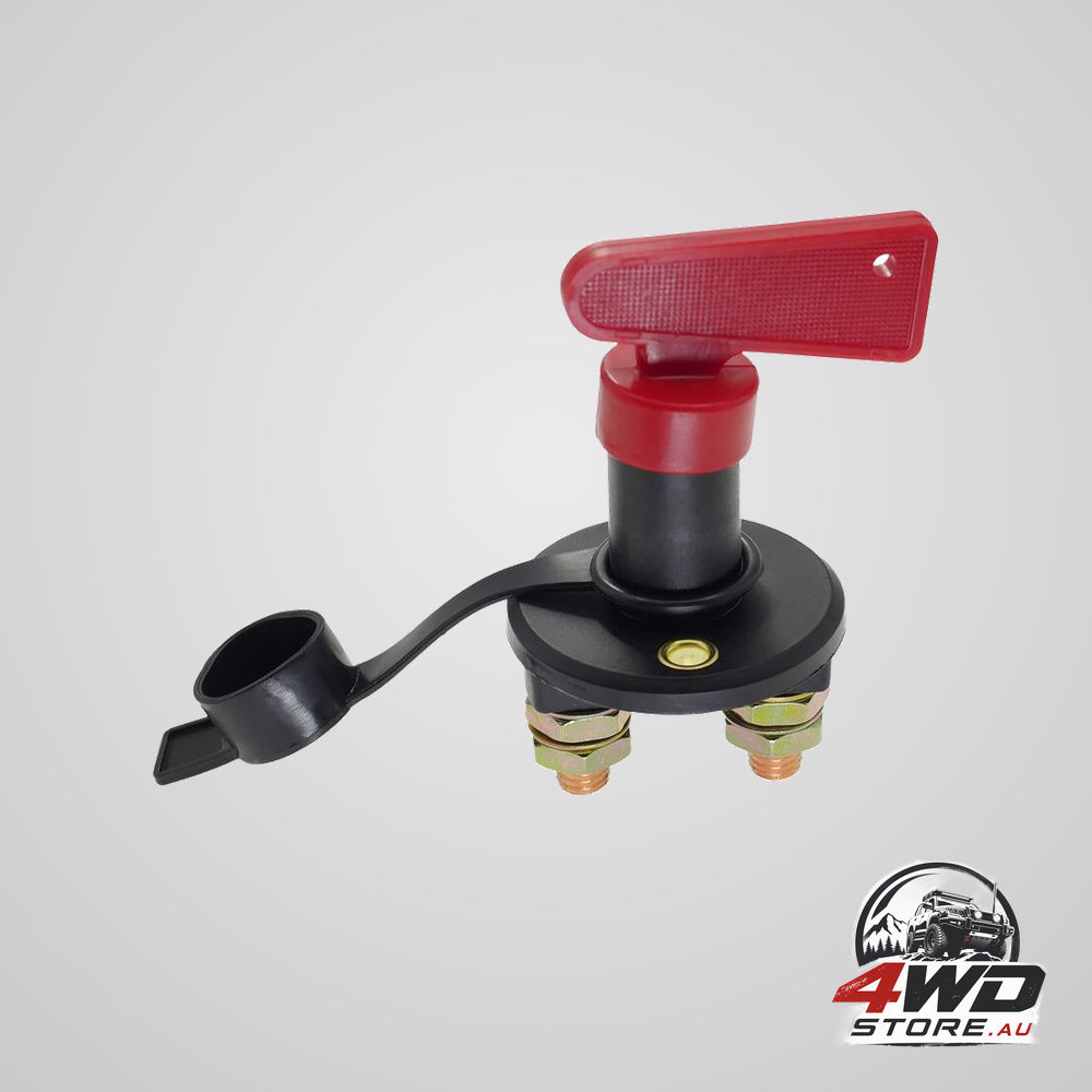 12V/24V battery isolator cut off switch with key for car emergency power