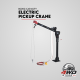 800kg 12V electric hoist winch crane with 360 degree swivel for car, truck and ute