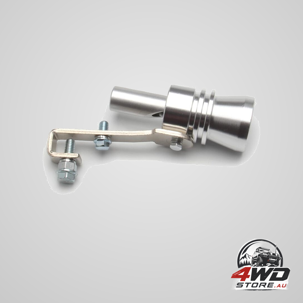 Universal aluminium car turbo whistle simulator for 56-85mm exhaust pipe