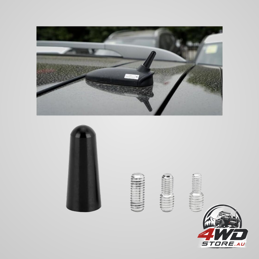 Universal amplified 3cm short car radio roof antenna for all vehicles