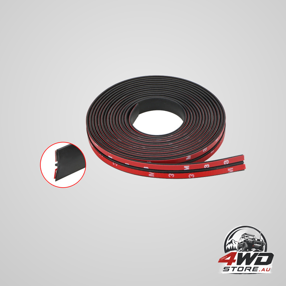 Rubber edge sealing strips for car sunroof and windows, sound insulation, 19mm 2m