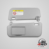 Grey car sun visor with mirror for 2014-2017, 74320-02B21 74310-02K91