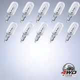 10 pcs T6.5 3W 12V car dashboard and side indicator bulbs