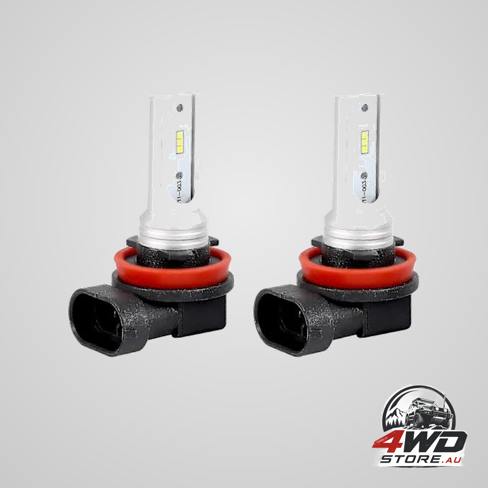 H8 H11 H16 LED fog light bulb, high power CSP-Y11 cool white 6500K, 2 pack