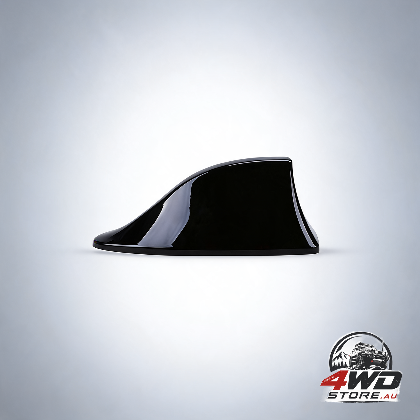 Universal black shark fin FM/AM radio antenna for car, SUV, truck and van