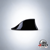 Universal black shark fin FM/AM radio antenna for car, SUV, truck and van