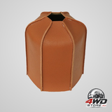 PU leather gas cylinder protector case for propane and fuel tanks, 450g