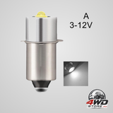 P13.5S DC6V-24V LED upgrade bulb, white, for Maglite flashlight