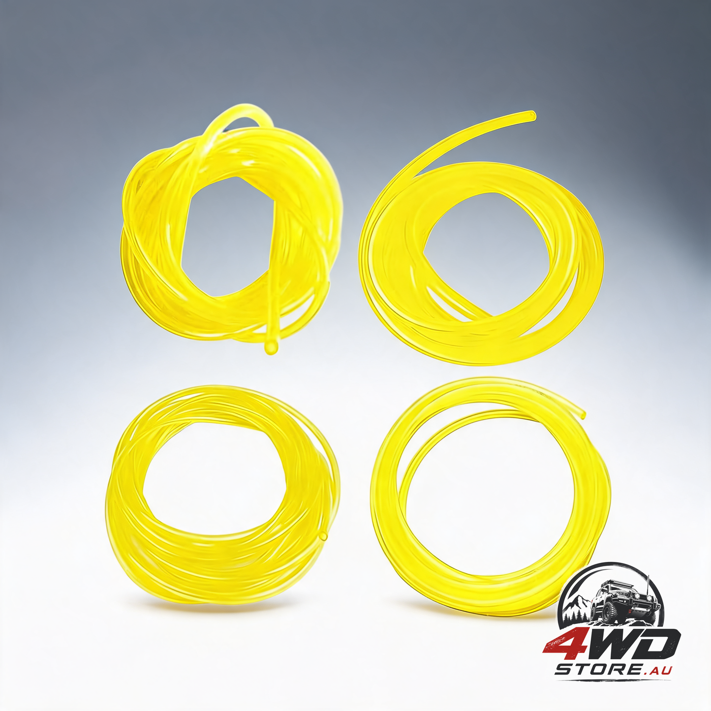 Fuel and petrol hose in 4 different diameters