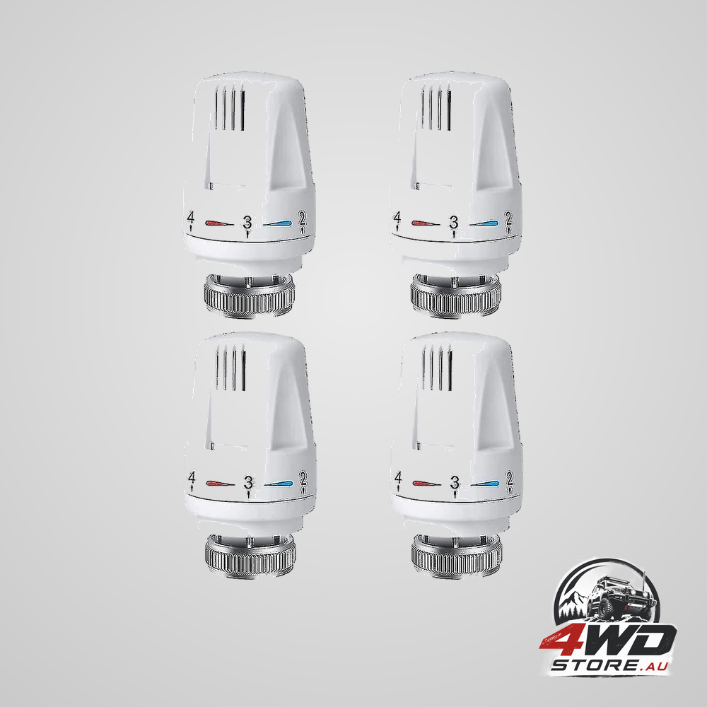 Thermostatic head replacement for M30x1.5 radiator valve, 4 parts