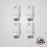 Thermostatic head replacement for M30x1.5 radiator valve, 4 parts