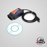 ELM327 USB V1.5 interface adapter with CH340 25K80 chip for Forscan ELMconfig