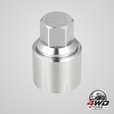 Key remover locking sleeve nut anti-theft for VW Touareg, Magotan, Tiguan and Phaeton