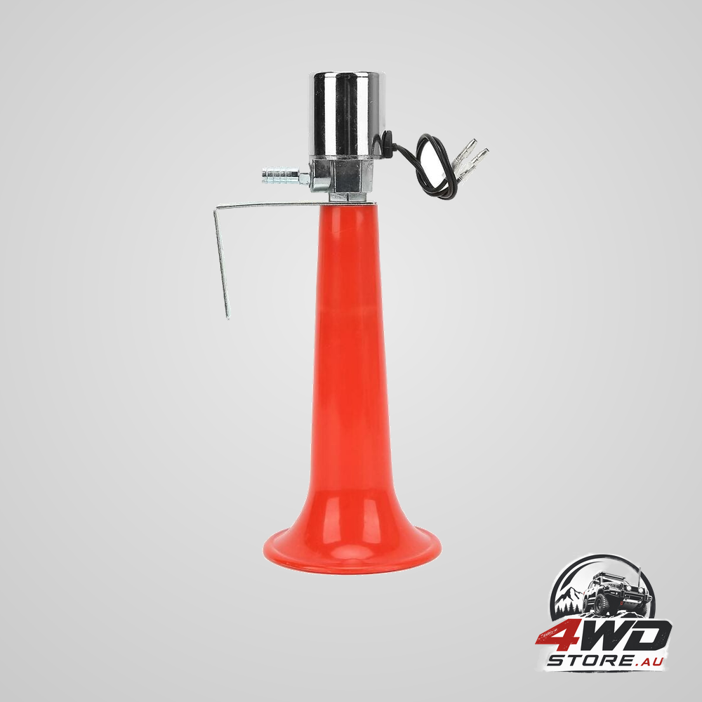 180dB universal truck horn with Turkish horn sound 12V 24V in red for SUVs and caravans
