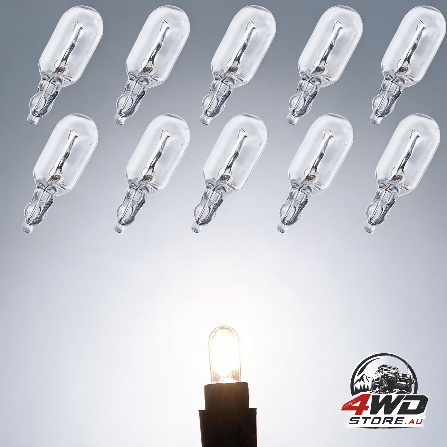T6.5 car dashboard bulb 10pcs, 3W 12V indicator light for car side lights