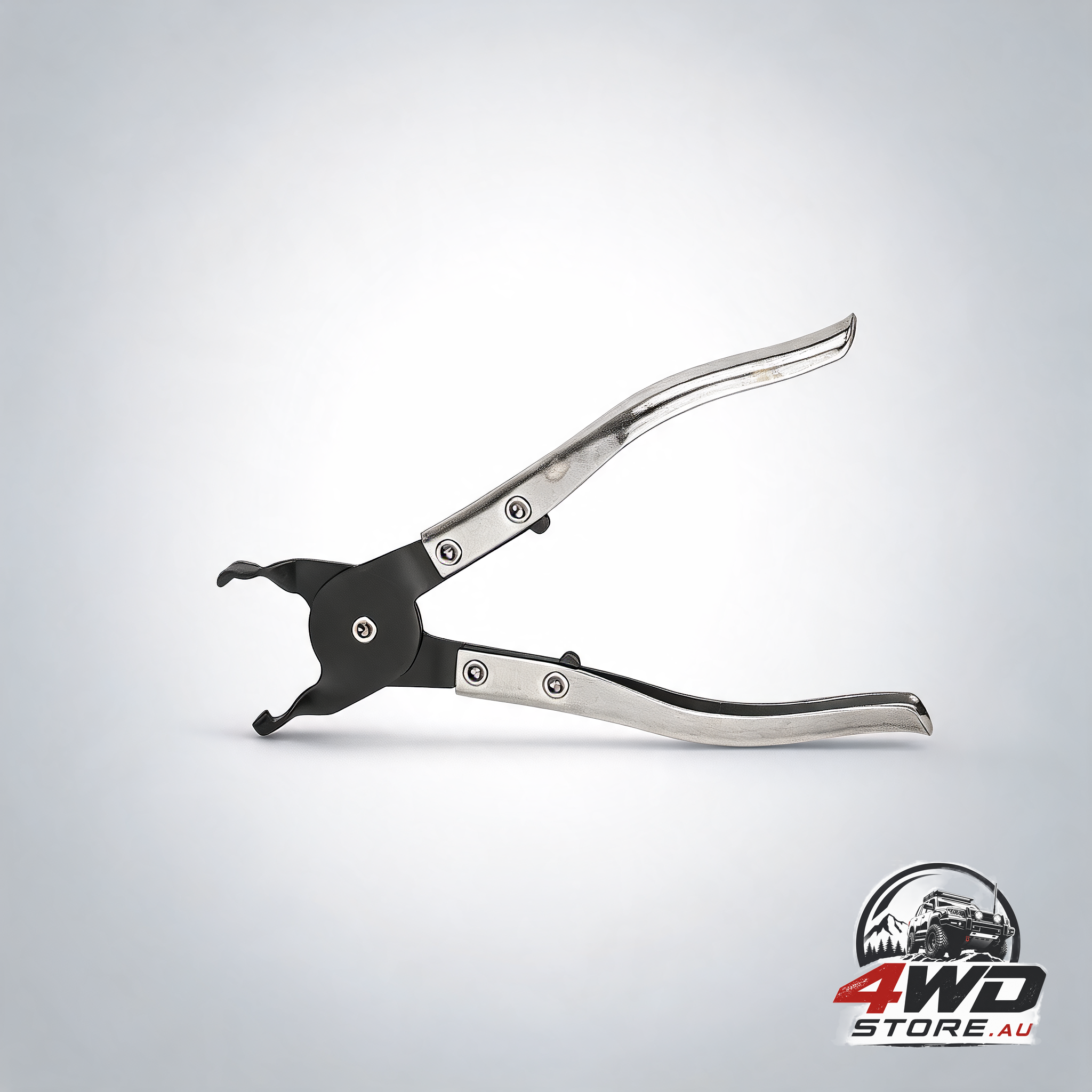 Wheel nut cap removal pliers with metal tip, safe puller car maintenance tool