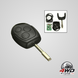 3-button 433 MHz fob remote key for Ford Mondeo, Fiesta, Focus, Ka and Transit