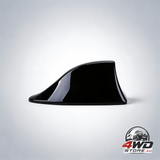 Universal shark fin car antenna, FM/AM radio antenna for car, SUV, truck and van in black