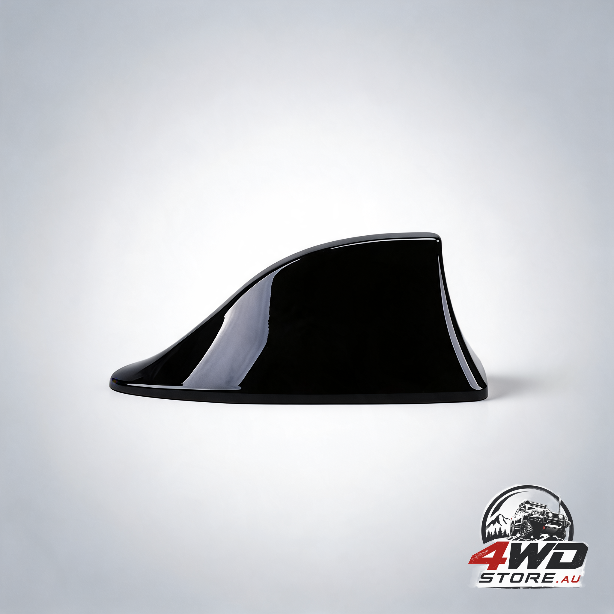 Universal shark fin car antenna, FM/AM radio antenna for car, SUV, truck and van in black