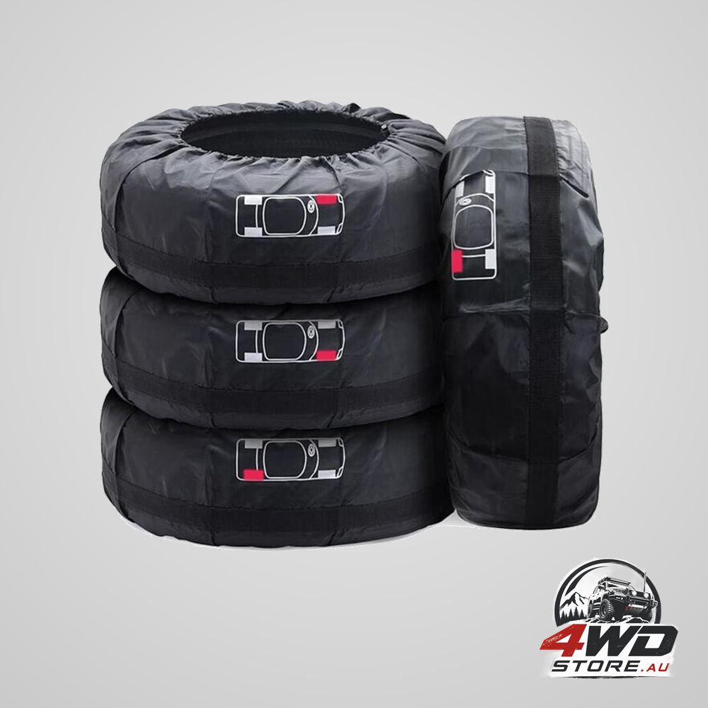 4 pcs car tyre covers 19-23 inch waterproof dustproof wheel protector, 80cm diameter