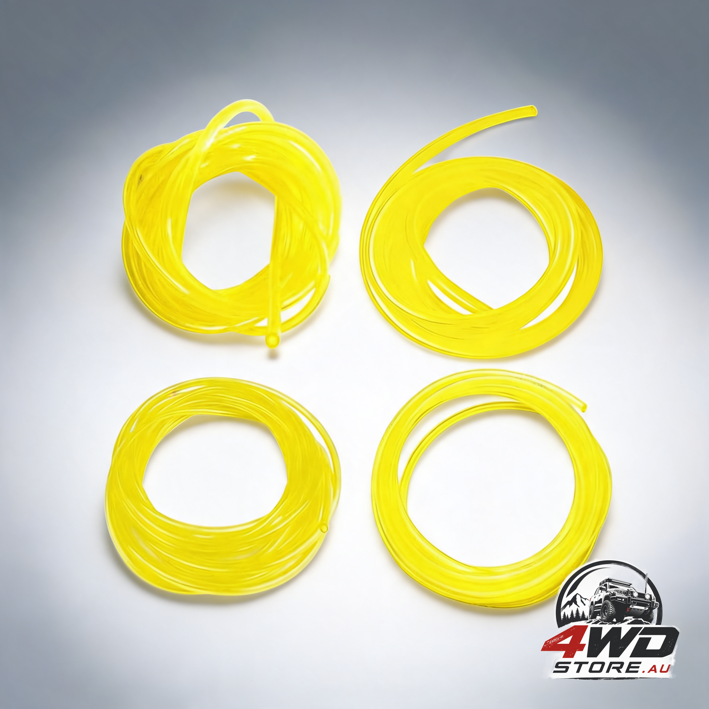 Fuel and petrol hose in 4 different diameters